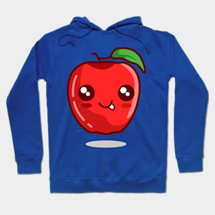 apple cute react Hoodie